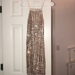 Gold Sparkly Dress
